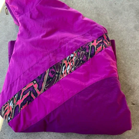 Vintage HEAD 90s Purple Pink Native Aztec Jacket Women's Size Medium